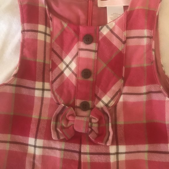 Janie & jack gingerbread spice jumper dress 18-24 - Picture 2 of 4